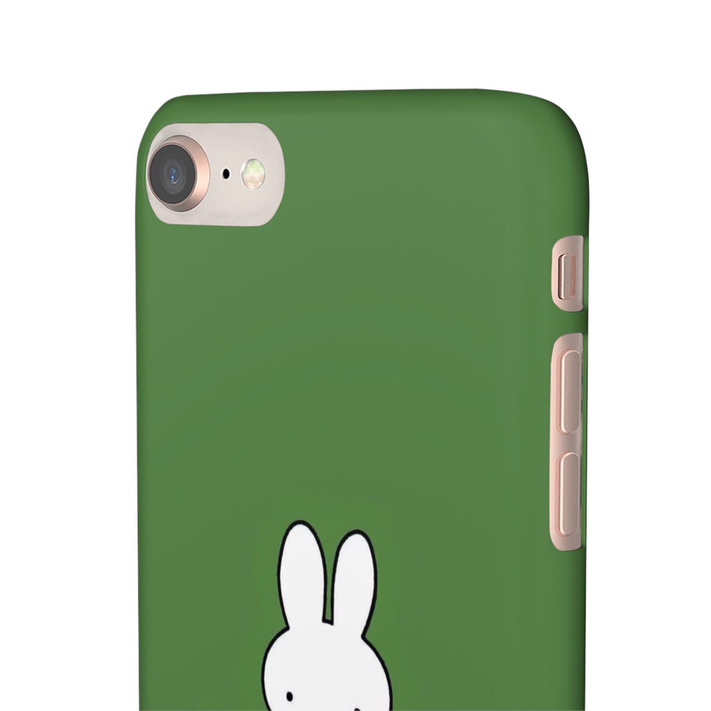 Miffy Phone Case, Snap Case, Green Miffy - iPhone, Samsung