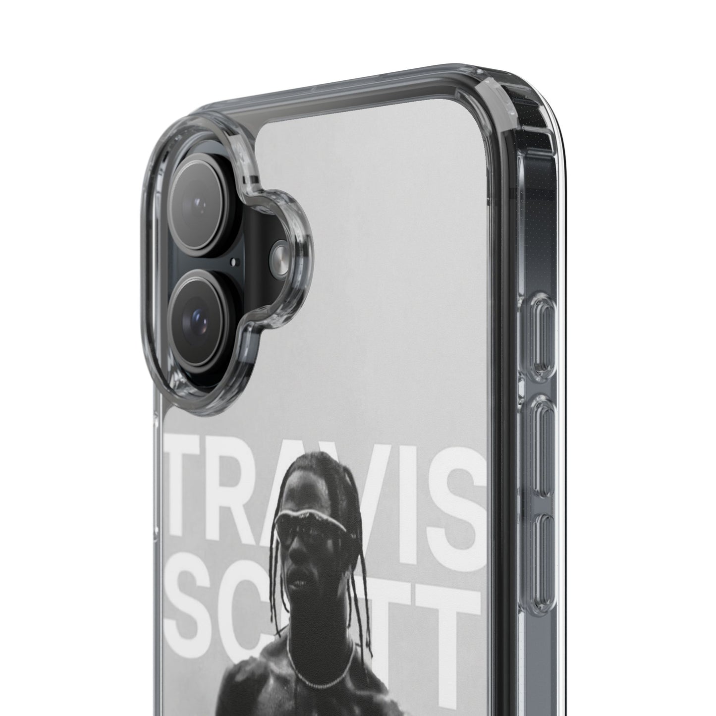 Travis Scott Clear Phone Case - Sleek Design for Music Lovers
