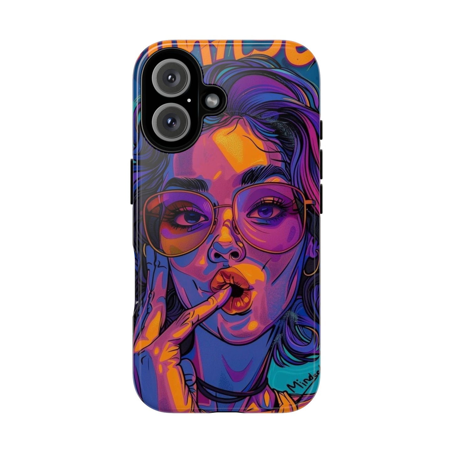 Artistic iPhone Case - Bold Colorful Design for Trendsetters