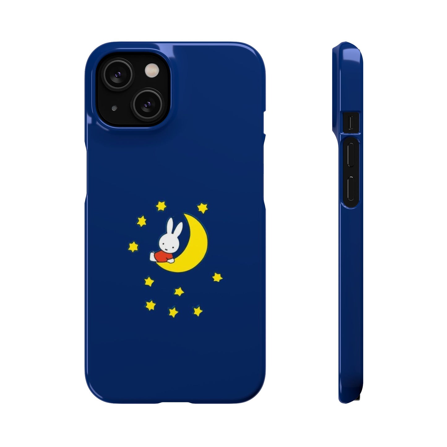 Miffy Phone Case, Moon Snap Case for Phone - Nighttime Design, iPhone, Samsung