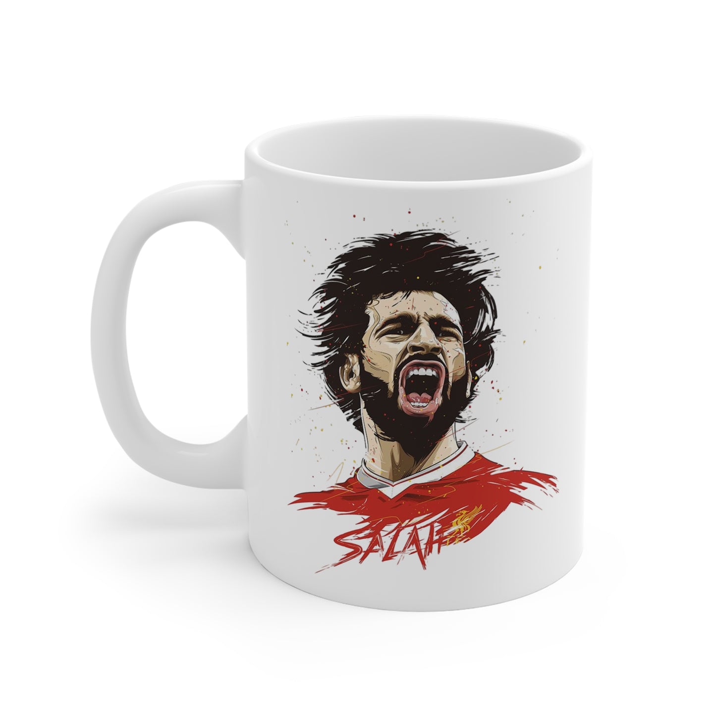 Mohamed Salah Soccer Star Mug - Mohamed Salah Design for Fans.