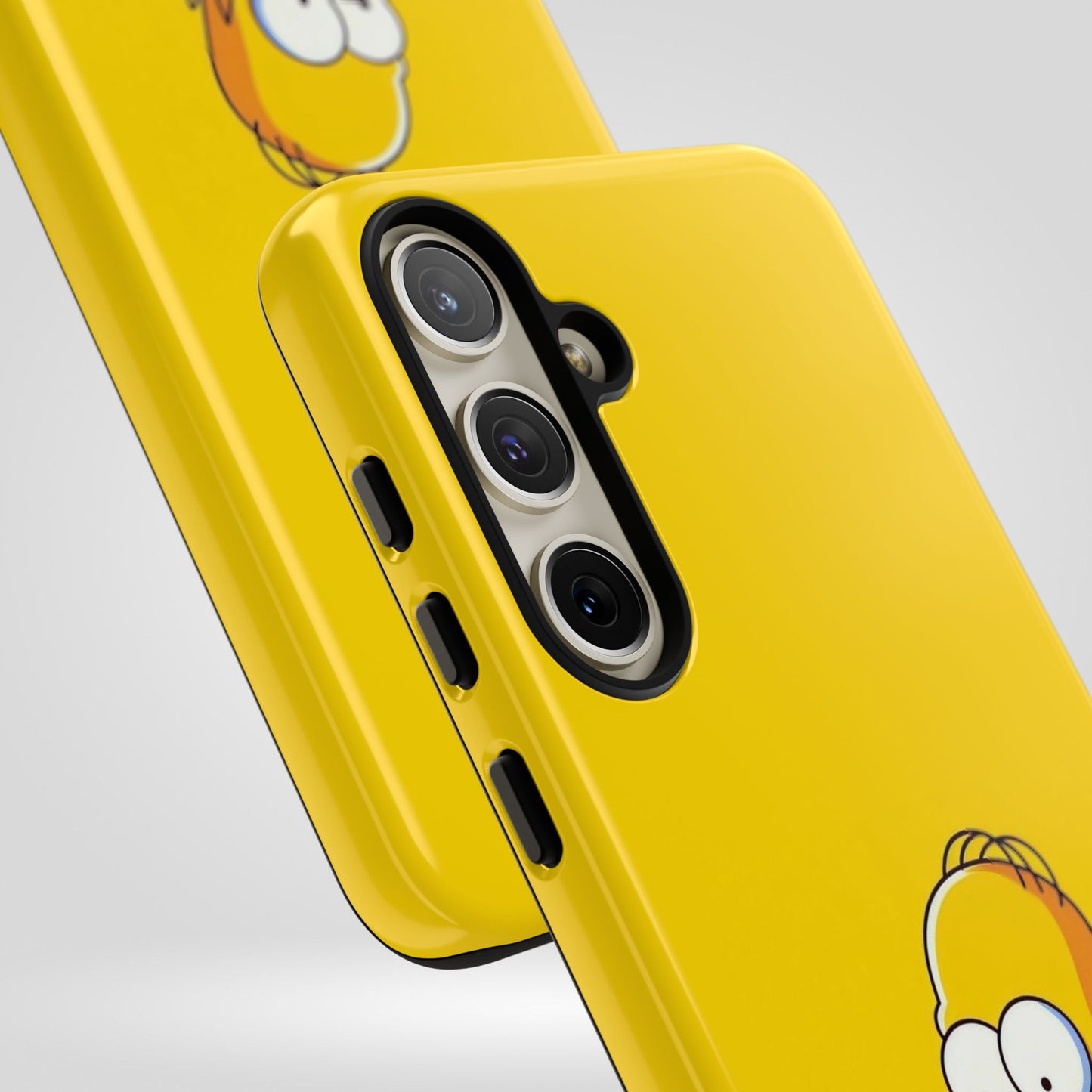 Homer Simpson Phone Case - iPhone, Samsung, Unique Protection for Fans, Cartoon Phone Cover, Gift for Simpsons Lovers, Durable Tough Case