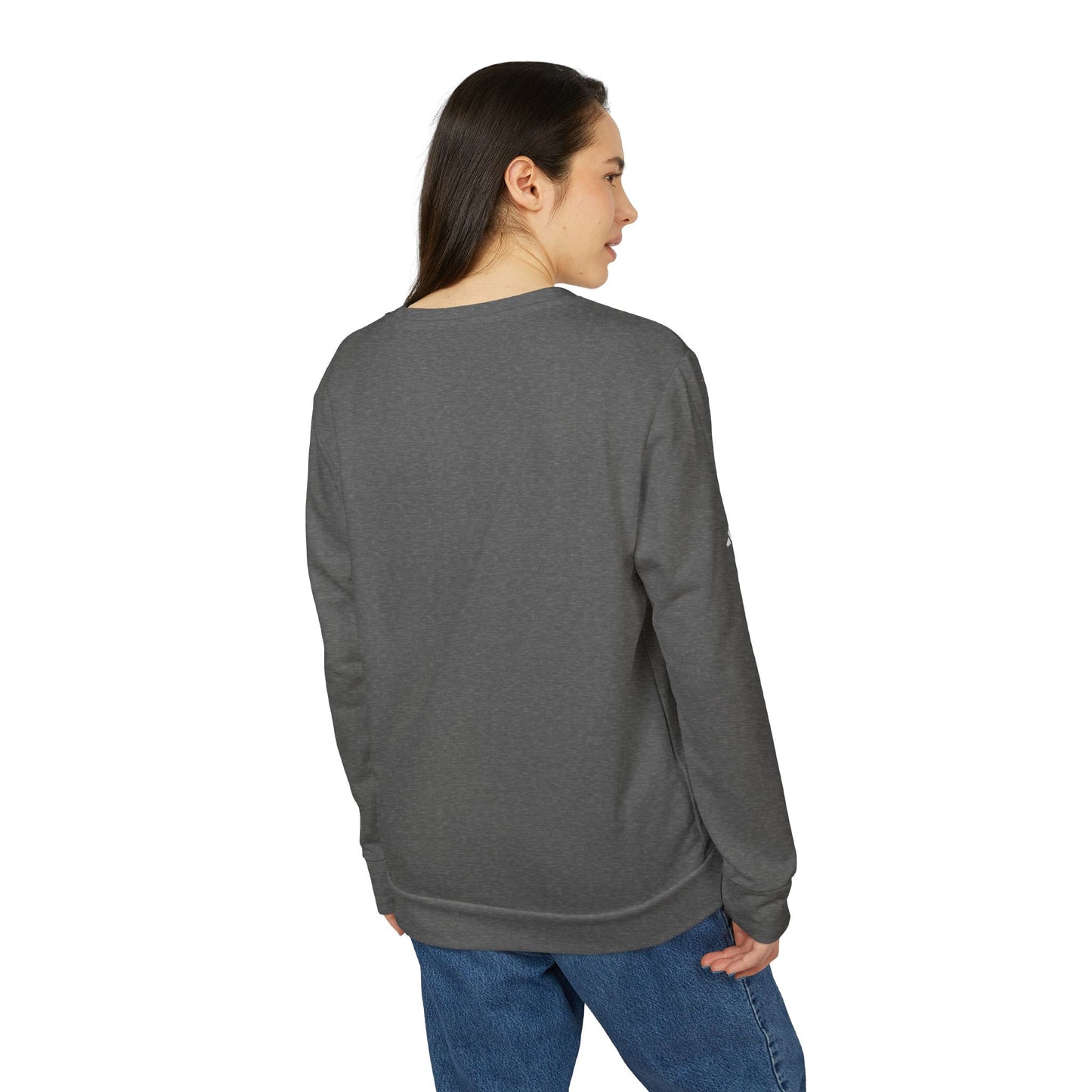 Original Adidas Funny Taco Lover Fleece Crewneck Sweatshirt, Cute Foodie Gift, Unisex Casual Wear, Perfect for Birthdays.