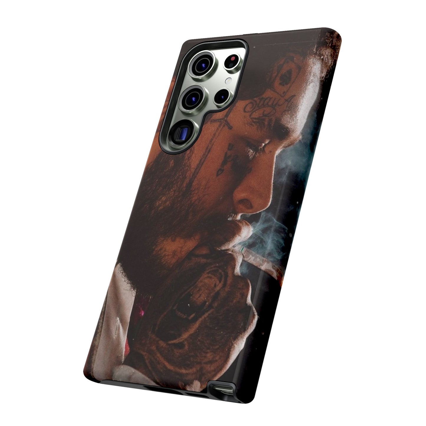 Post Malone Tough Cases for Fans - Artistic Phone Case with Smoky Vibe