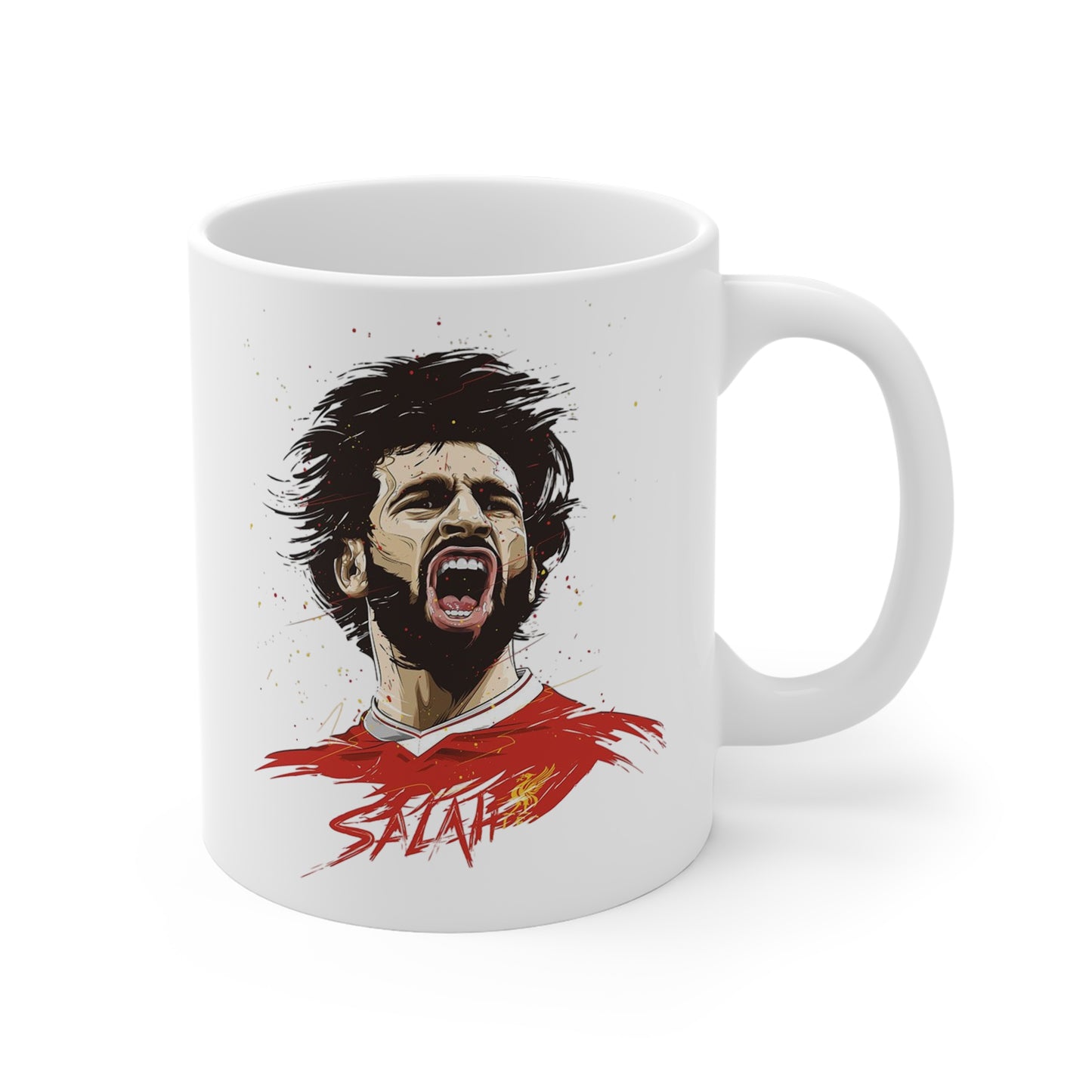 Mohamed Salah Soccer Star Mug - Mohamed Salah Design for Fans.