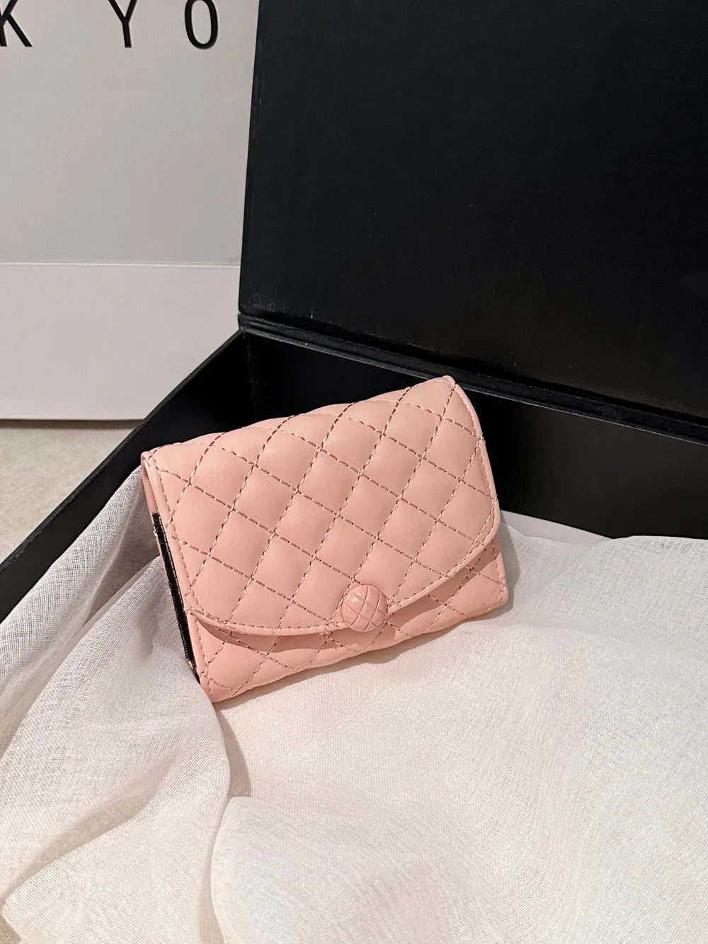 PU Leather Solid Color Wallet - Roe Creation