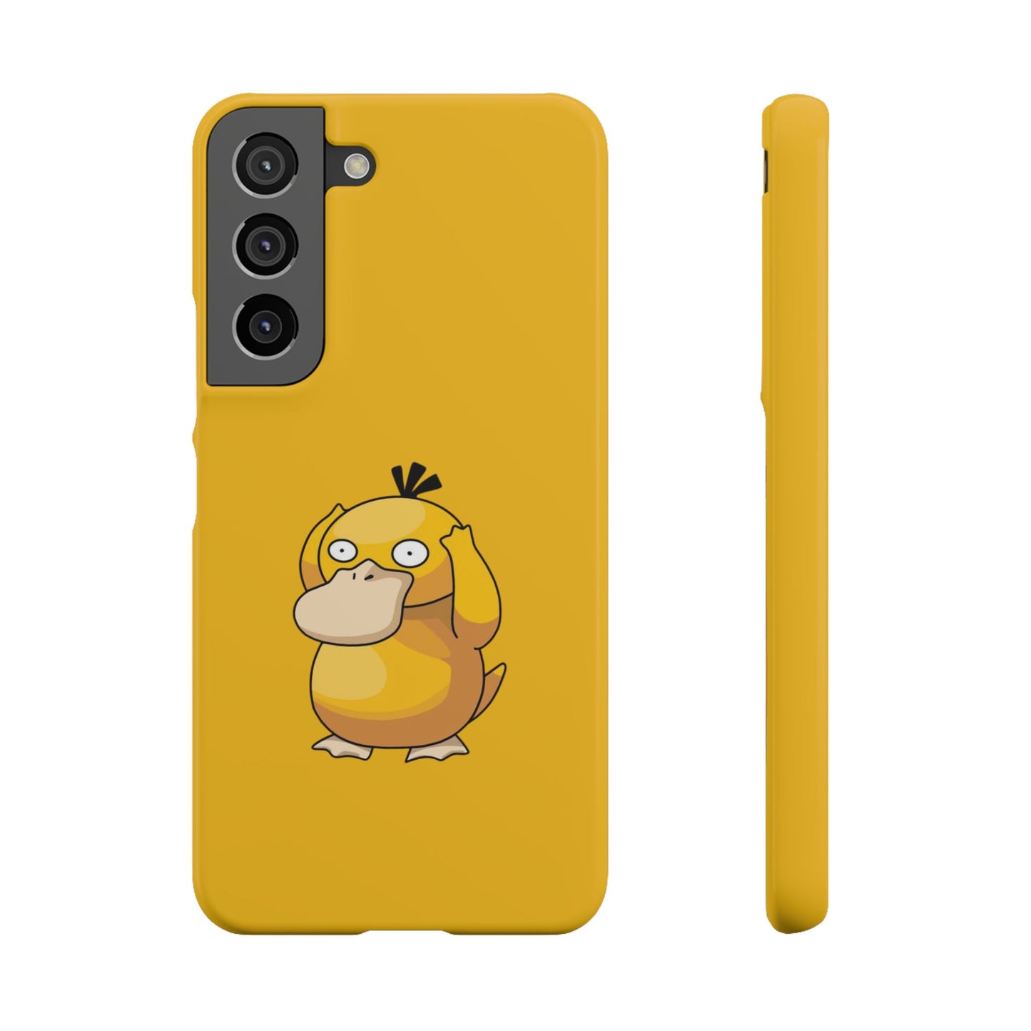 Psyduck Pokemon Snap Phone Cases, Yellow, Cartoon - iPhone, Samsung