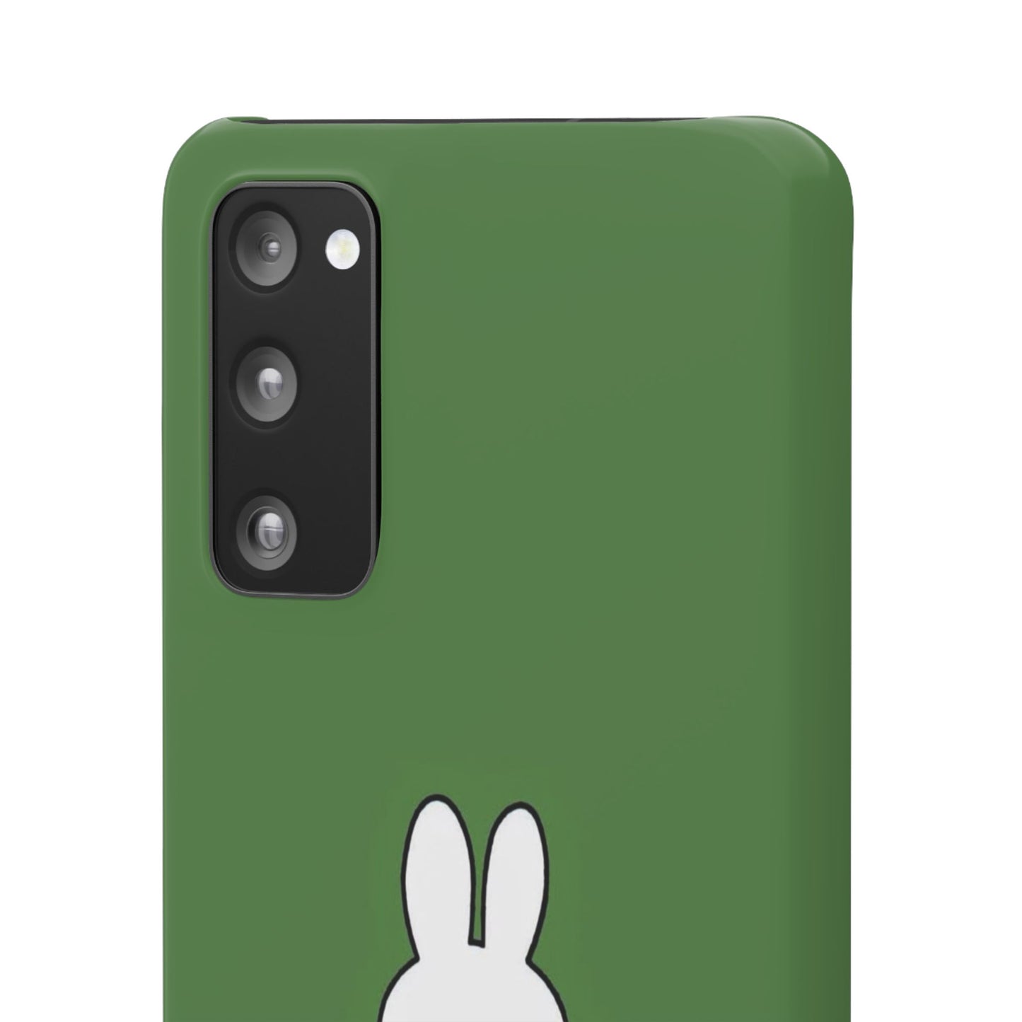 Miffy Phone Case, Snap Case, Green Miffy - iPhone, Samsung