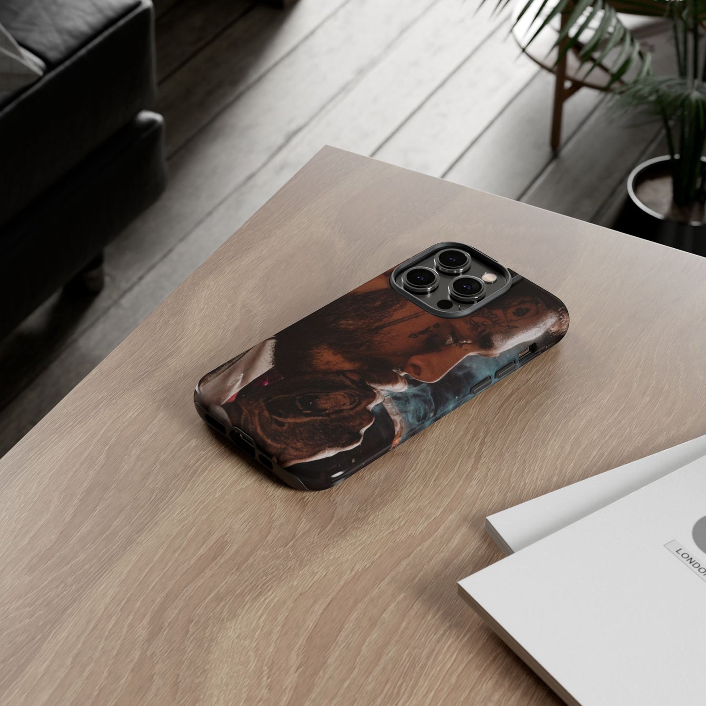 Post Malone Tough Cases for Fans - Artistic Phone Case with Smoky Vibe