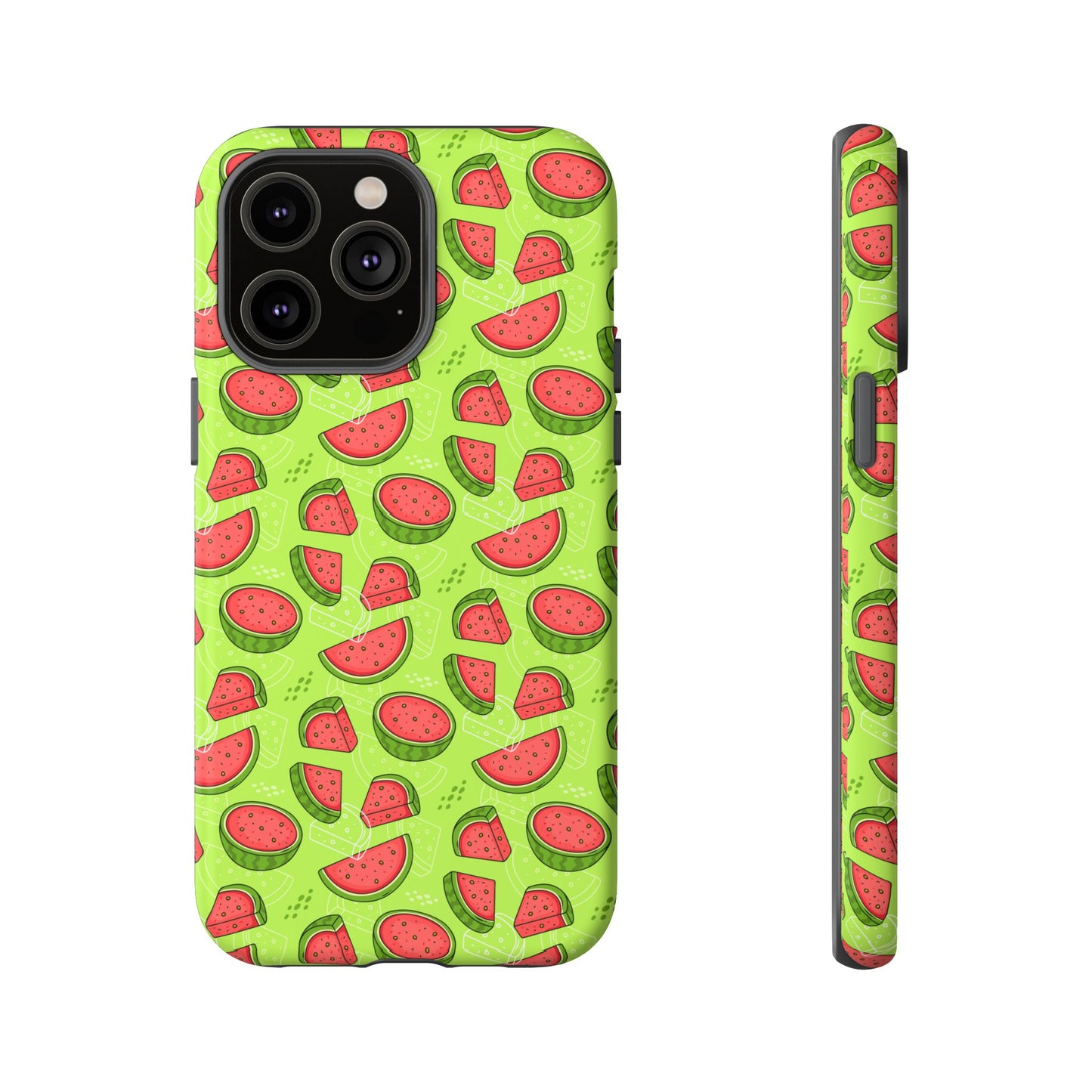 Watermelon Tough iPhone Case – Vibrant Fruit Phone Cover for Summer Vibes - Roe Creation