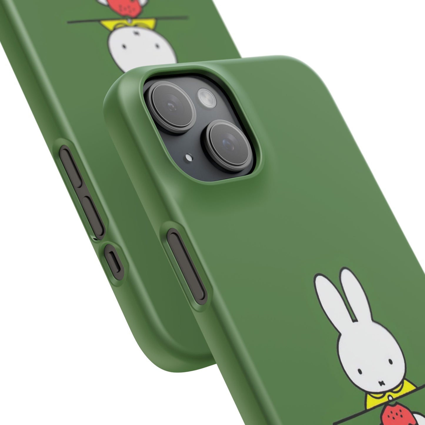 Miffy Phone Case, Snap Case, Green Miffy - iPhone, Samsung