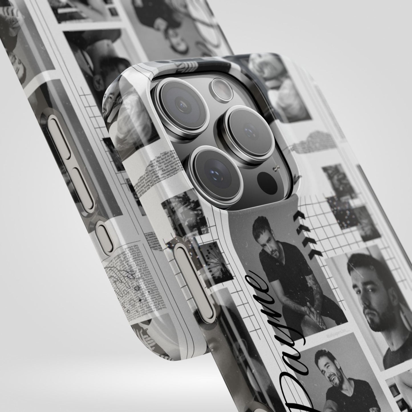 Liam Payne Slim Phone Case - Personalised Collage Design