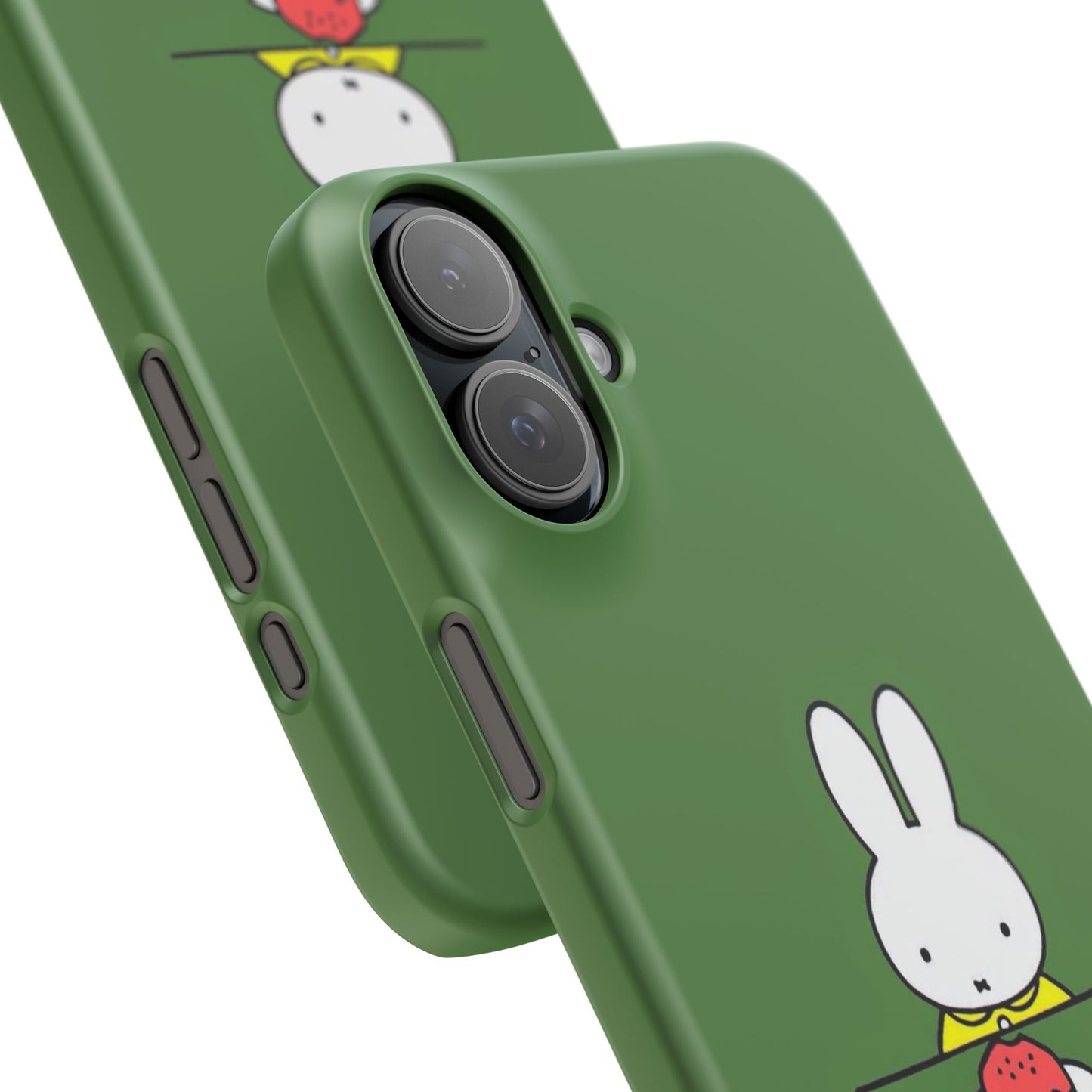 Miffy Phone Case, Snap Case, Green Miffy - iPhone, Samsung