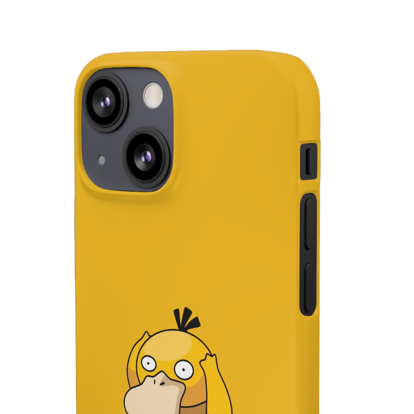 Psyduck Pokemon Snap Phone Cases, Yellow, Cartoon - iPhone, Samsung