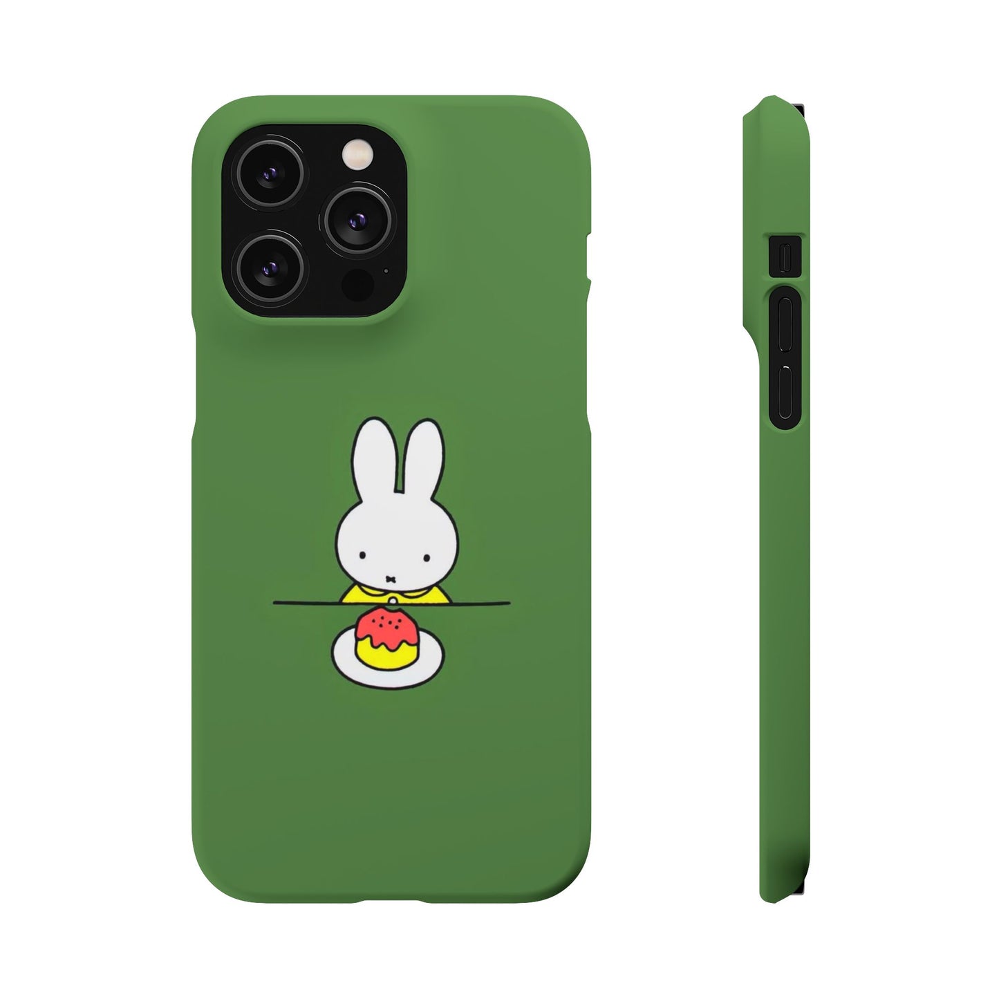 Miffy Phone Case, Snap Case, Green Miffy - iPhone, Samsung
