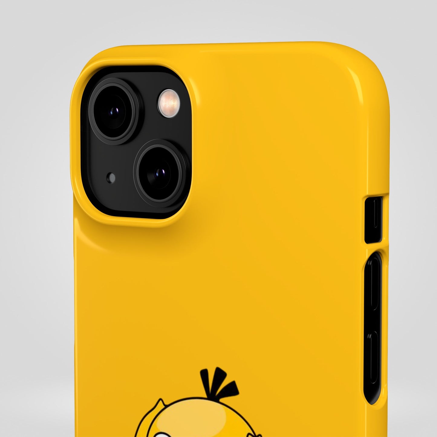 Psyduck Pokemon Snap Phone Cases, Yellow, Cartoon - iPhone, Samsung