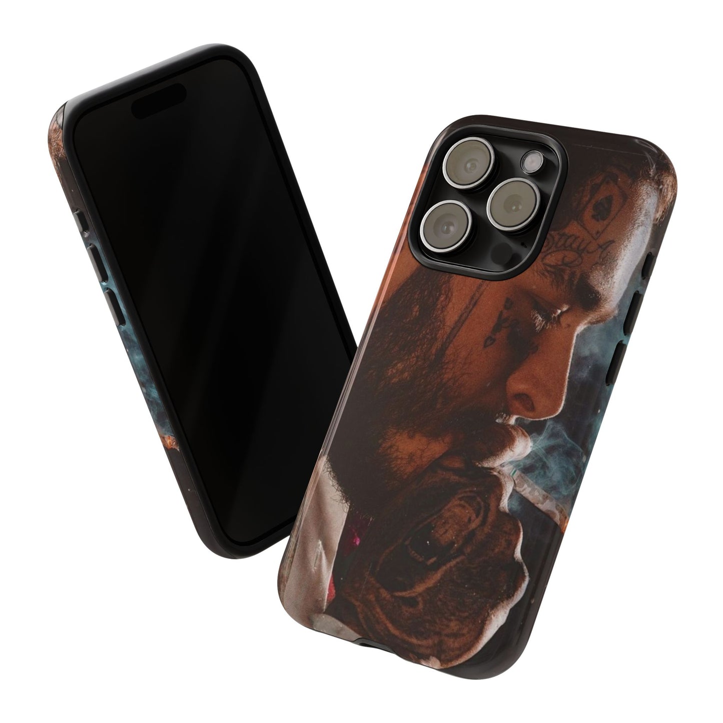 Post Malone Tough Cases for Fans - Artistic Phone Case with Smoky Vibe