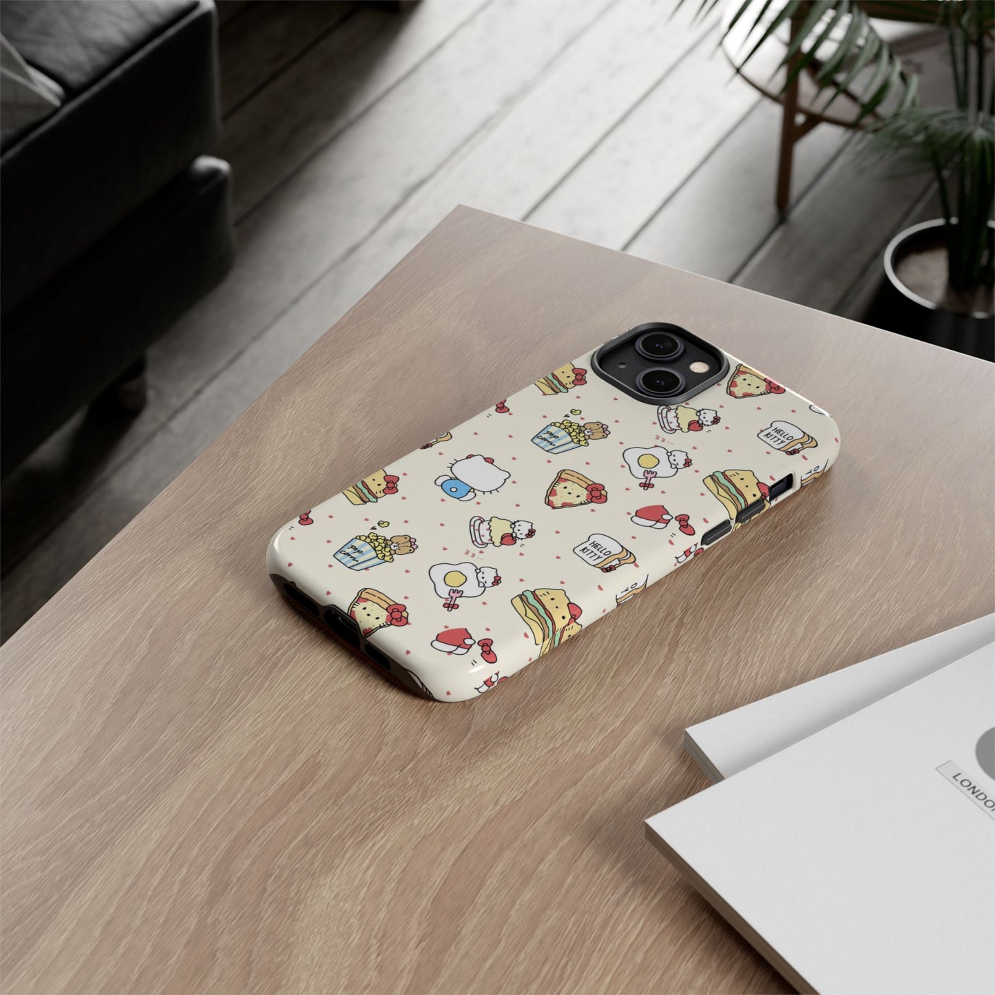 Cute Hello Kitty Tough Phone Case - Durable & Stylish Protection