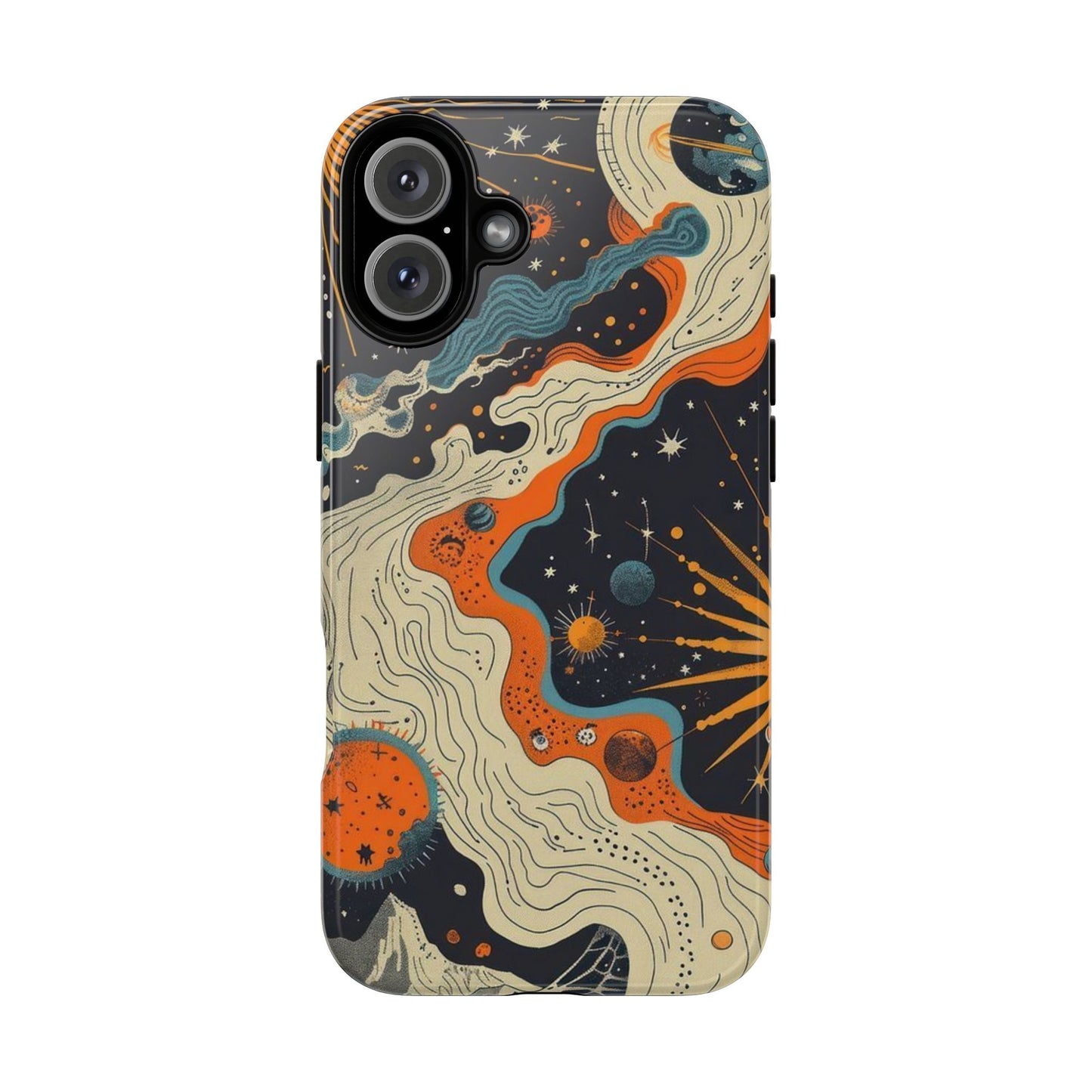 Vibrant Galaxy iPhone Case - Tough and Stylish for Cosmic Lovers - Roe Creation