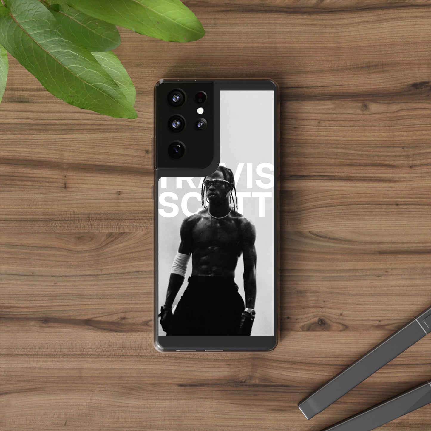 Travis Scott Clear Phone Case - Sleek Design for Music Lovers