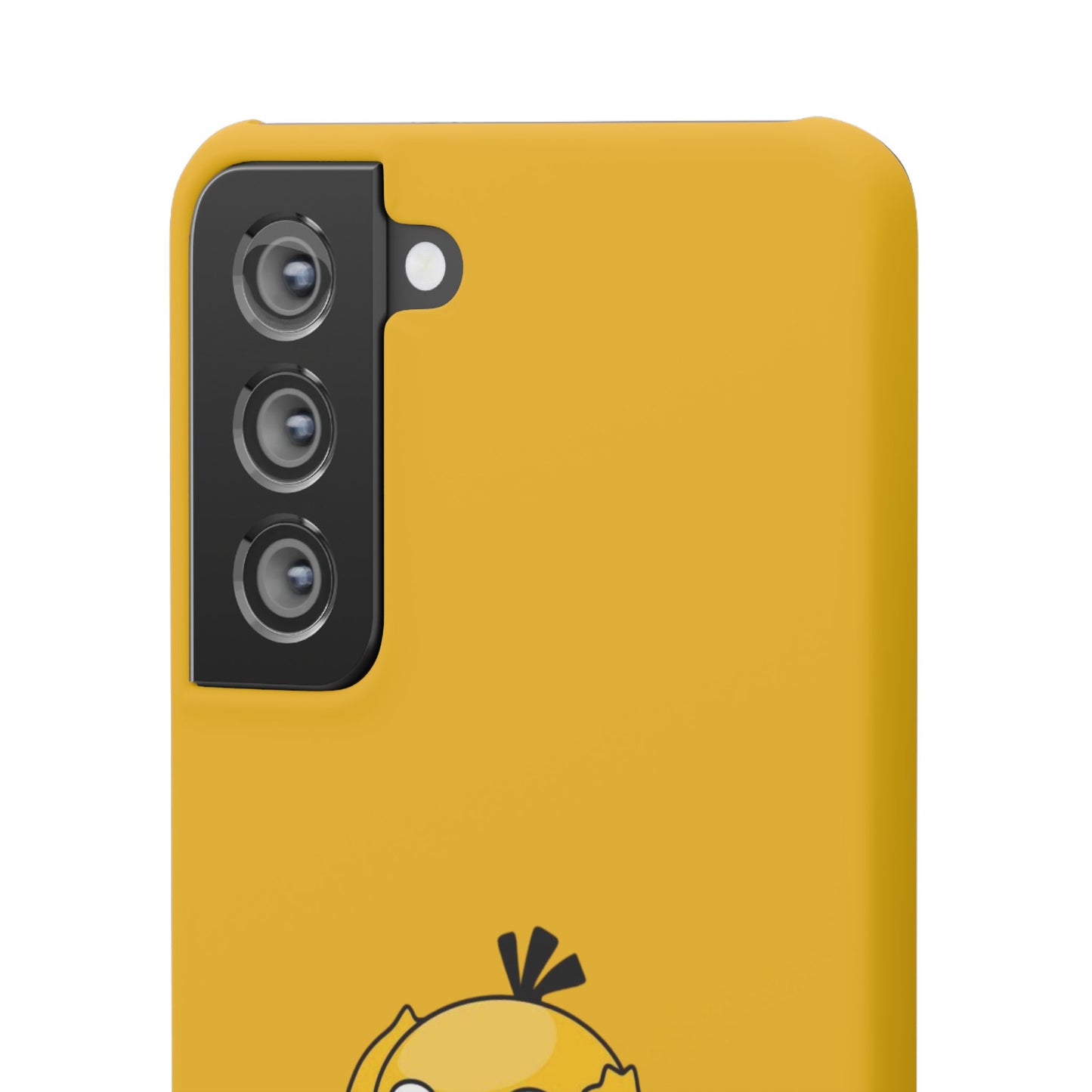 Psyduck Pokemon Snap Phone Cases, Yellow, Cartoon - iPhone, Samsung