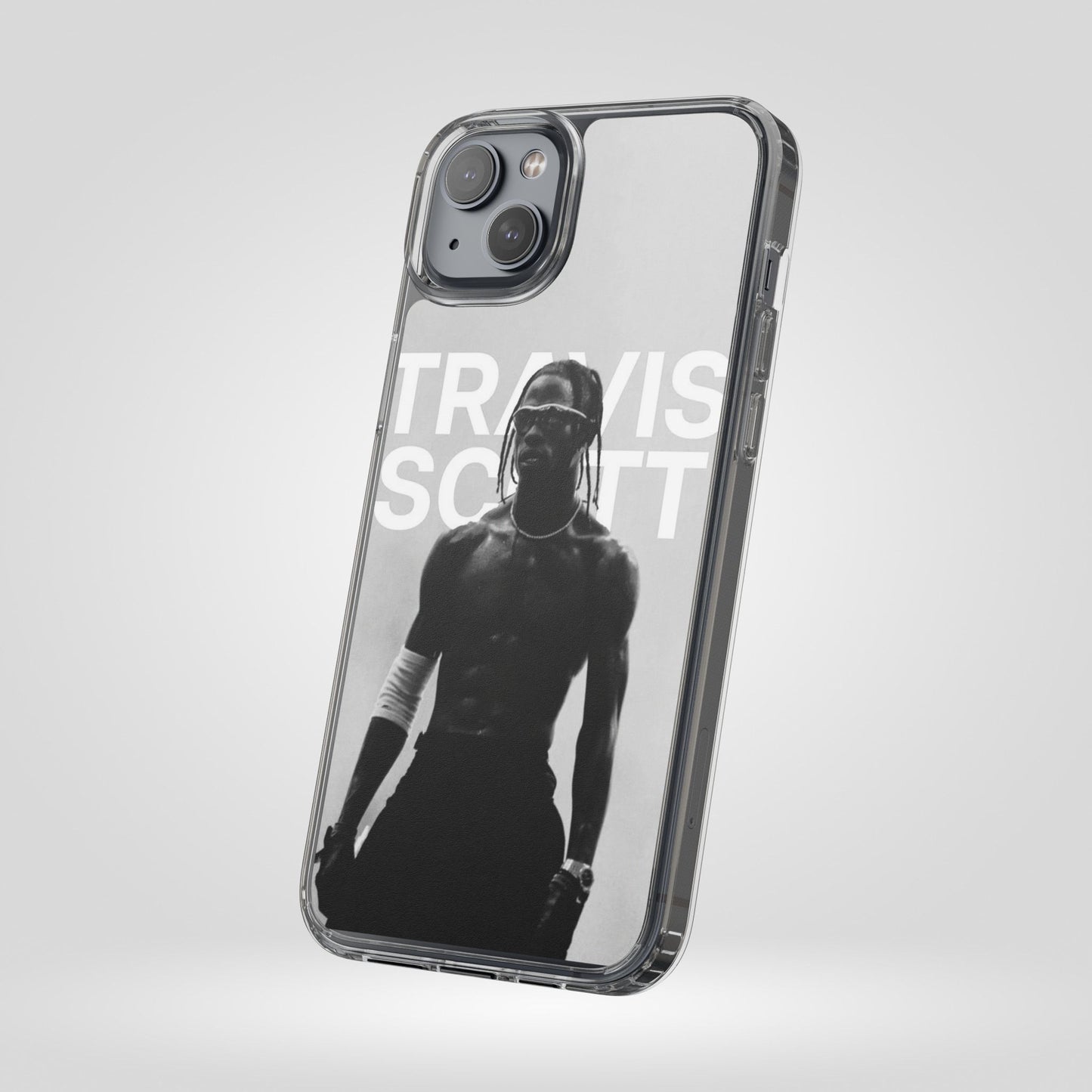 Travis Scott Clear Phone Case - Sleek Design for Music Lovers