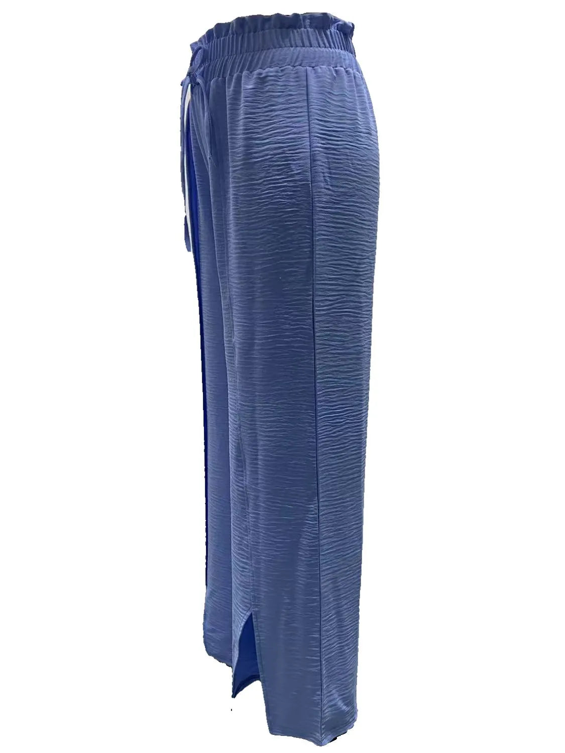 Slit Wide Leg Pants - Roe Creation