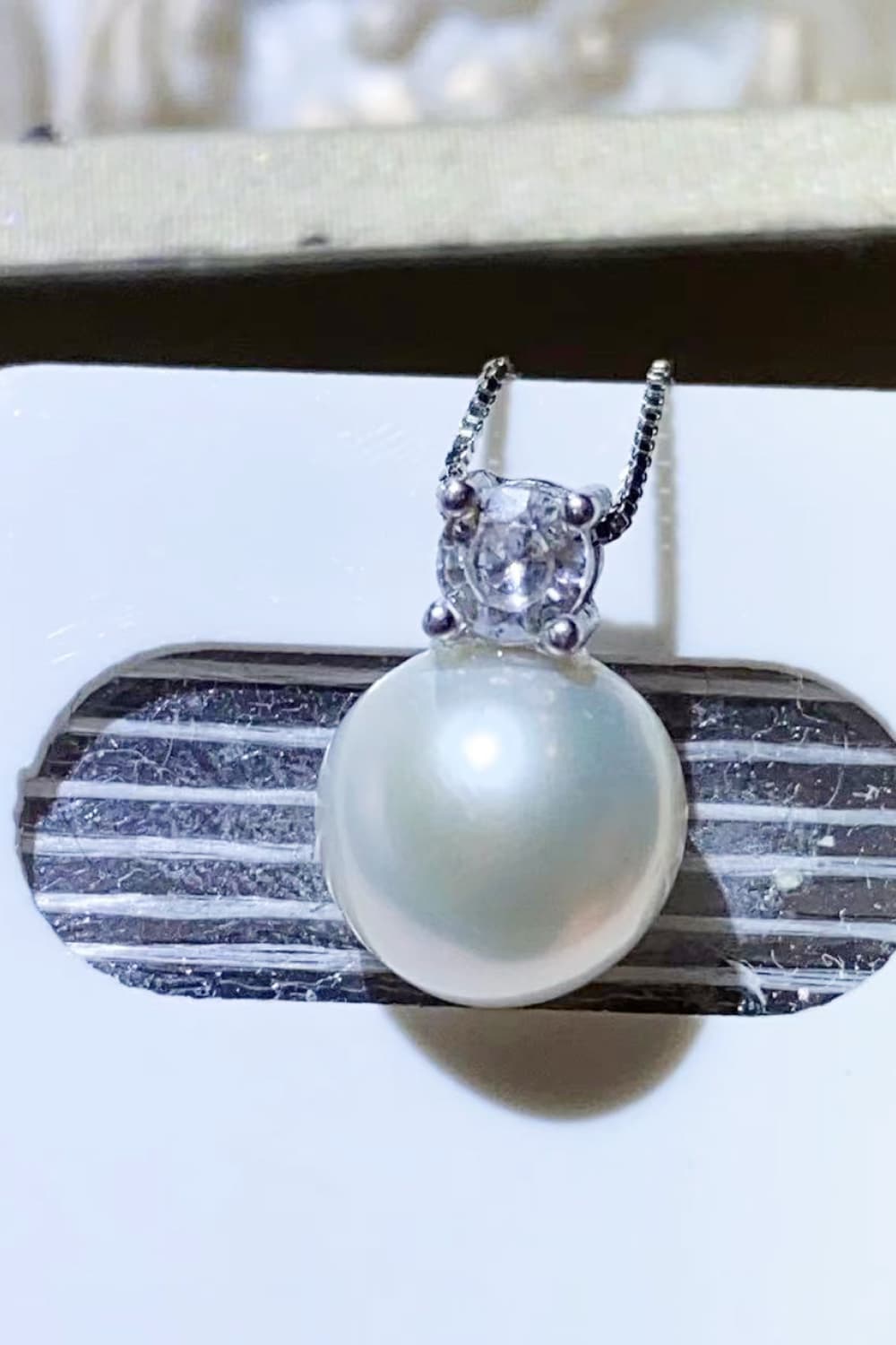 Freshwater Pearl 925 Sterling Silver Necklace - Roe Creation