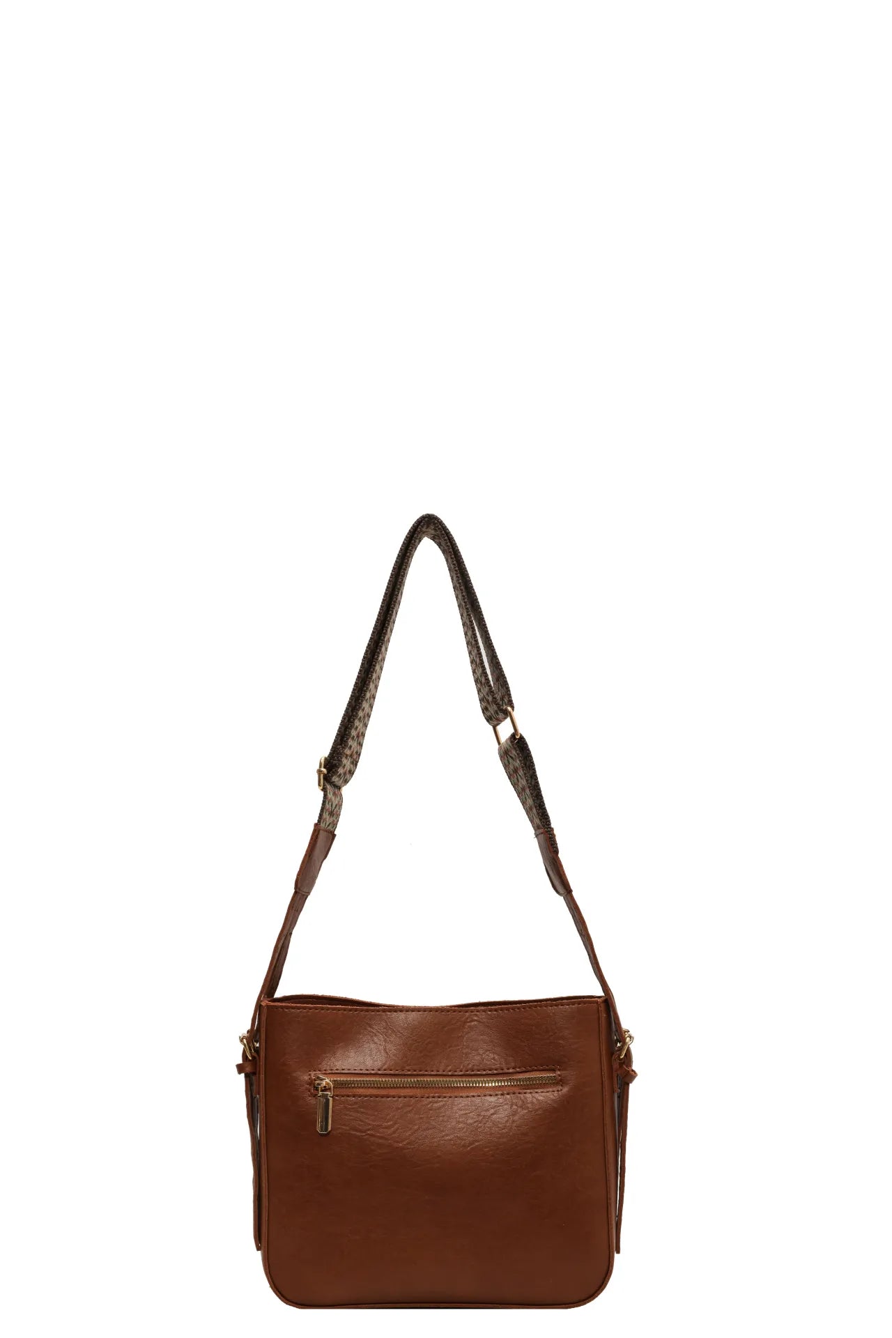 PU Leather Adjustable Strap Shoulder Bag - Roe Creation