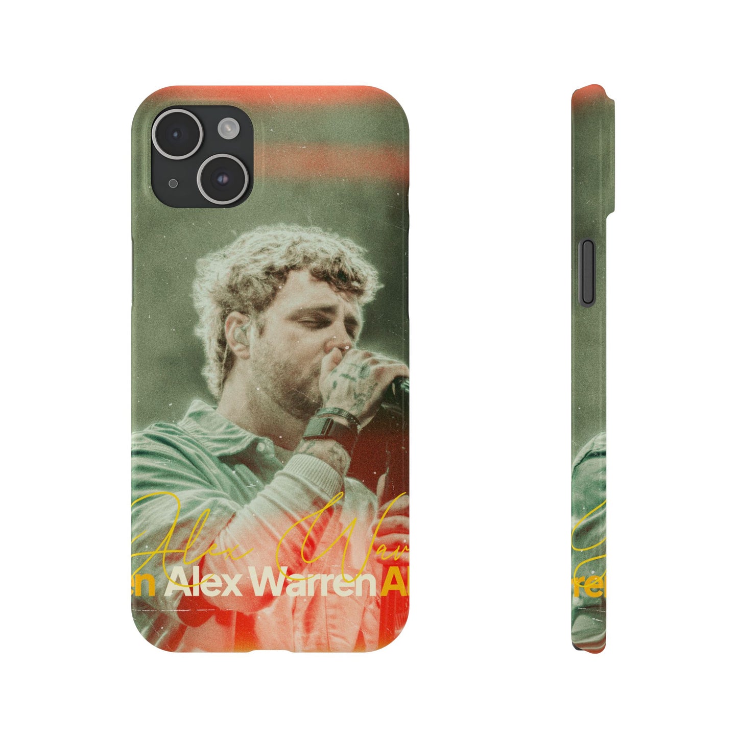 Alex Warren Slim Phone Cases for Lovers, Unique Smartphone Covers, Perfect for Gifting, Concert Enthusiasts