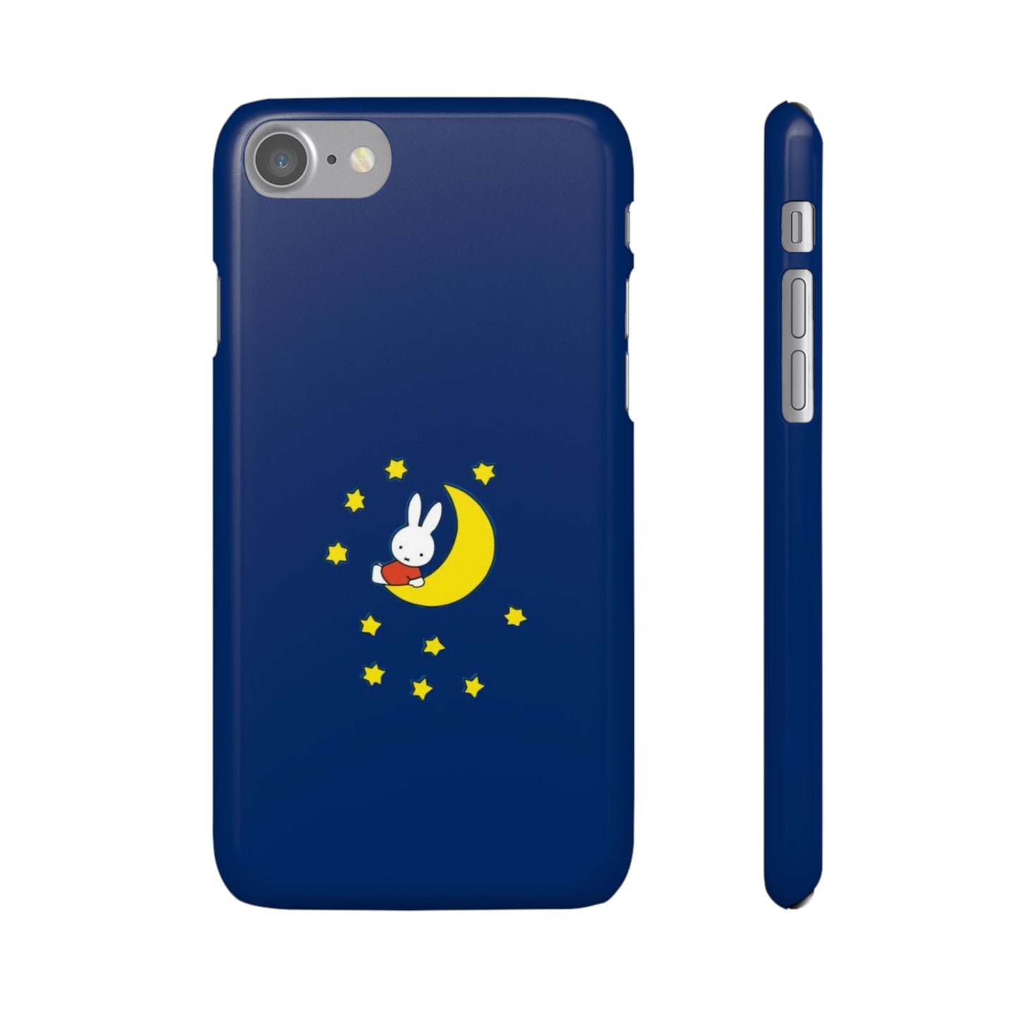 Miffy Phone Case, Moon Snap Case for Phone - Nighttime Design, iPhone, Samsung.