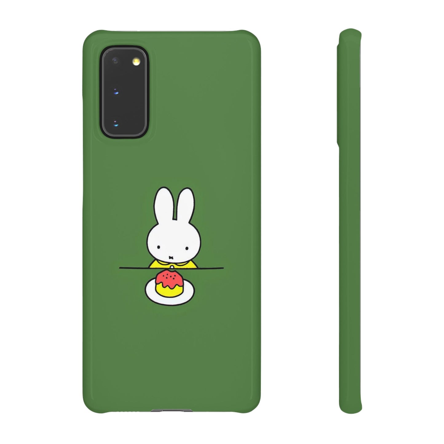 Miffy Phone Case, Snap Case, Green Miffy - iPhone, Samsung