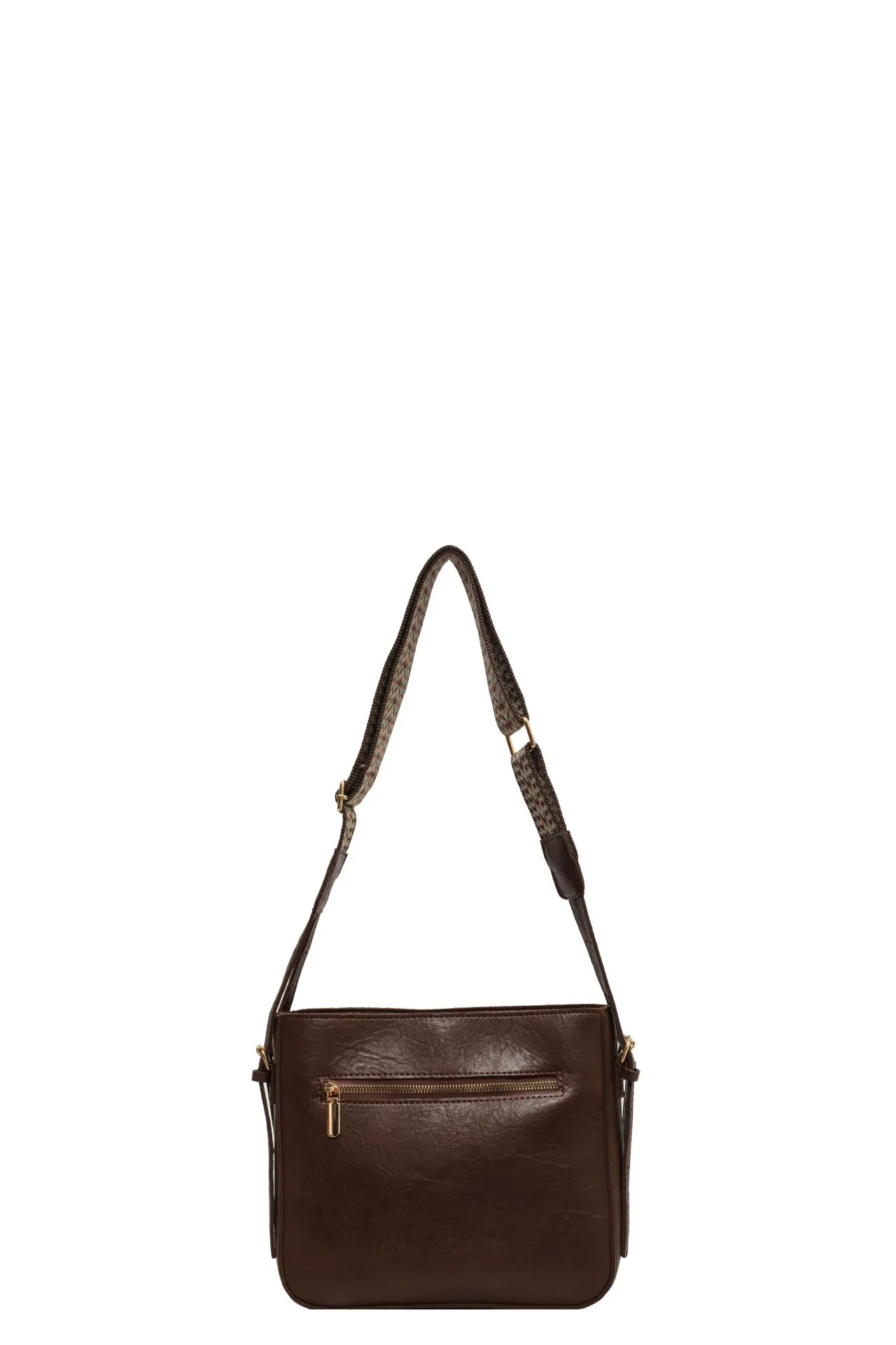 PU Leather Adjustable Strap Shoulder Bag - Roe Creation