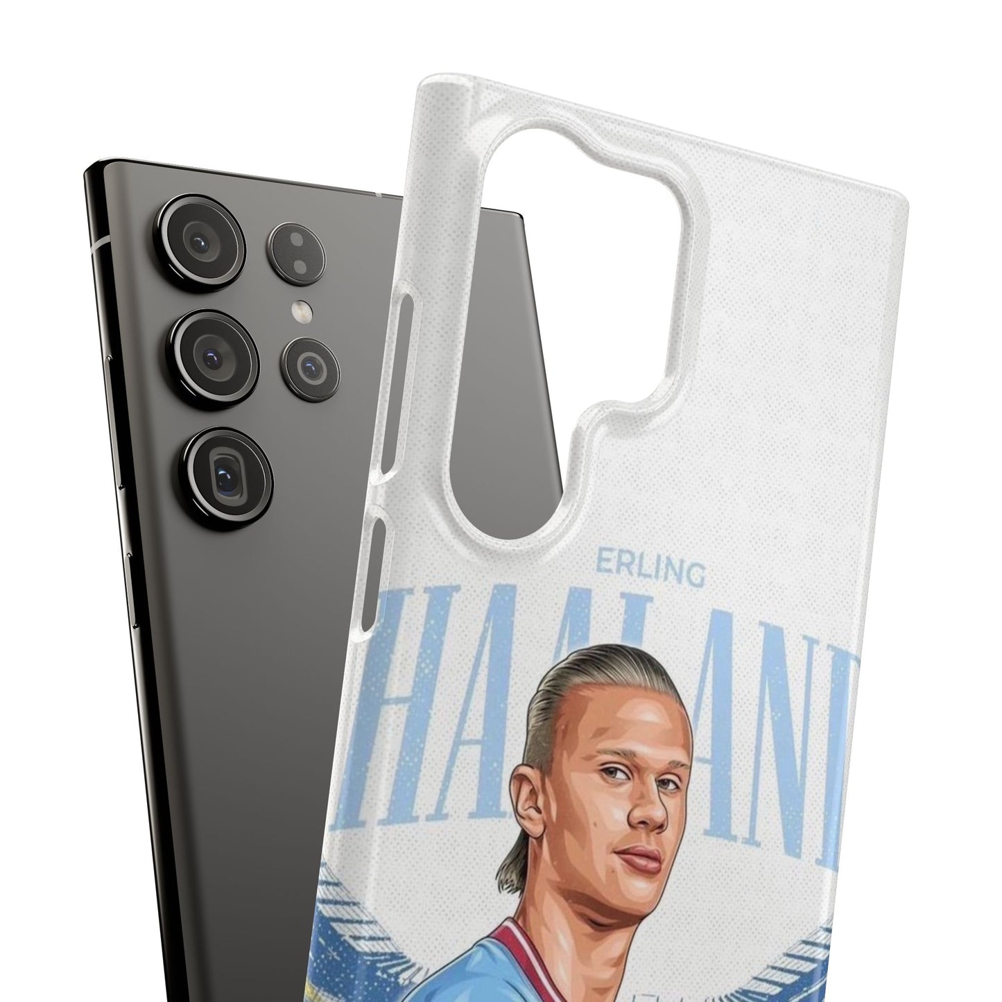 Erling Haaland Snap Case | Personalized Phone Case for Manchester City Fans