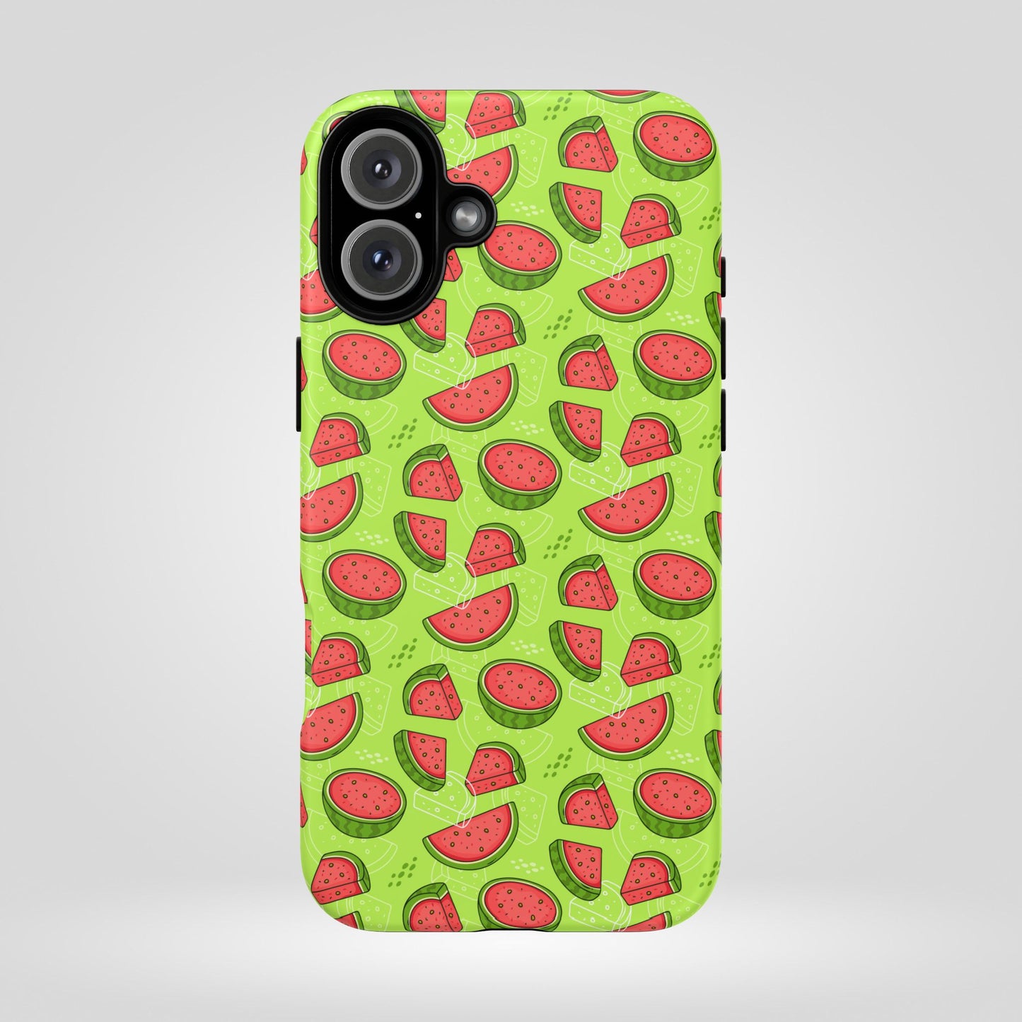 Watermelon Tough iPhone Case – Vibrant Fruit Phone Cover for Summer Vibes - Roe Creation