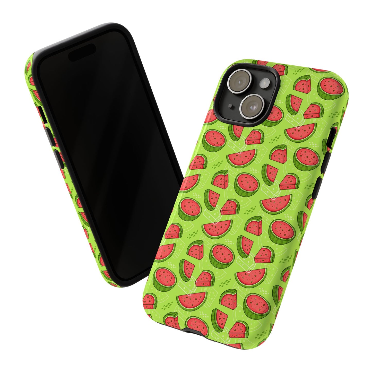 Watermelon Tough iPhone Case – Vibrant Fruit Phone Cover for Summer Vibes - Roe Creation