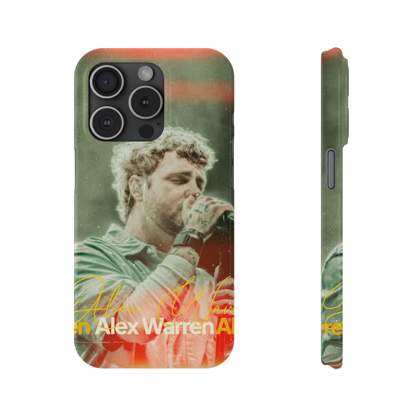 Alex Warren Slim Phone Cases for Lovers, Unique Smartphone Covers, Perfect for Gifting, Concert Enthusiasts