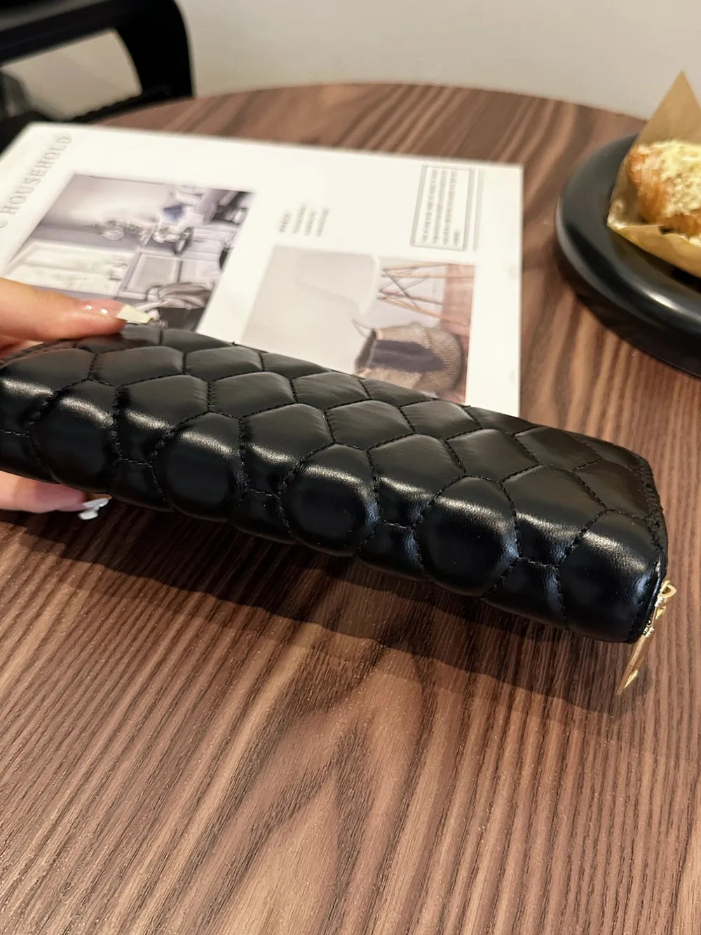 PU Leather Solid Color Wallet - Roe Creation