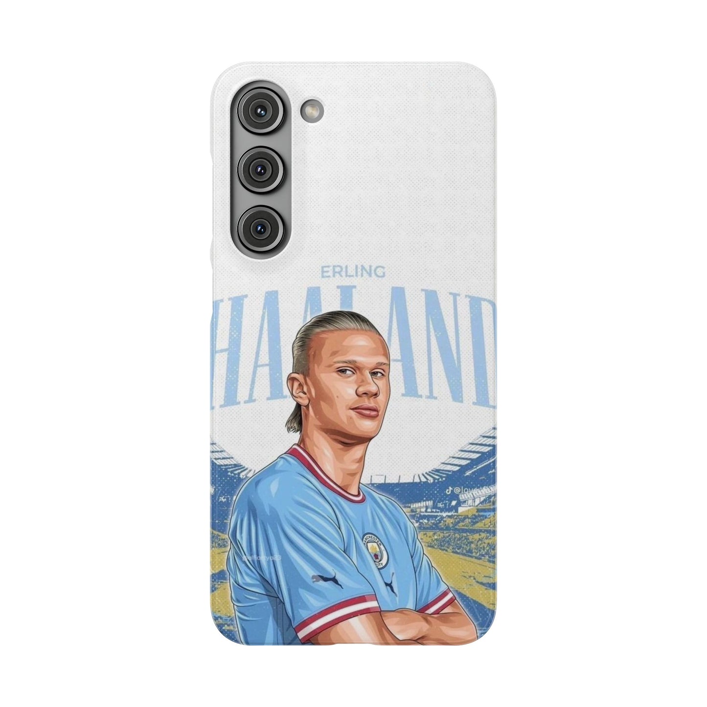 Erling Haaland Snap Case | Personalized Phone Case for Manchester City Fans