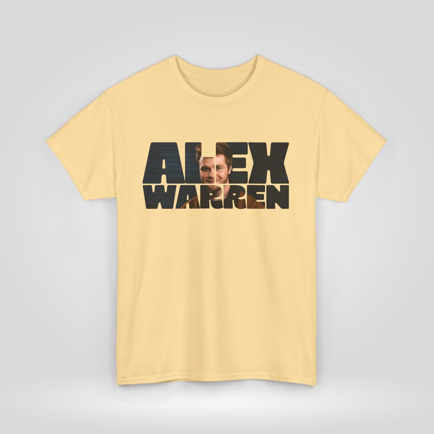 Alex Warren Unisex Heavy Cotton Tee - Casual Comfort Wear