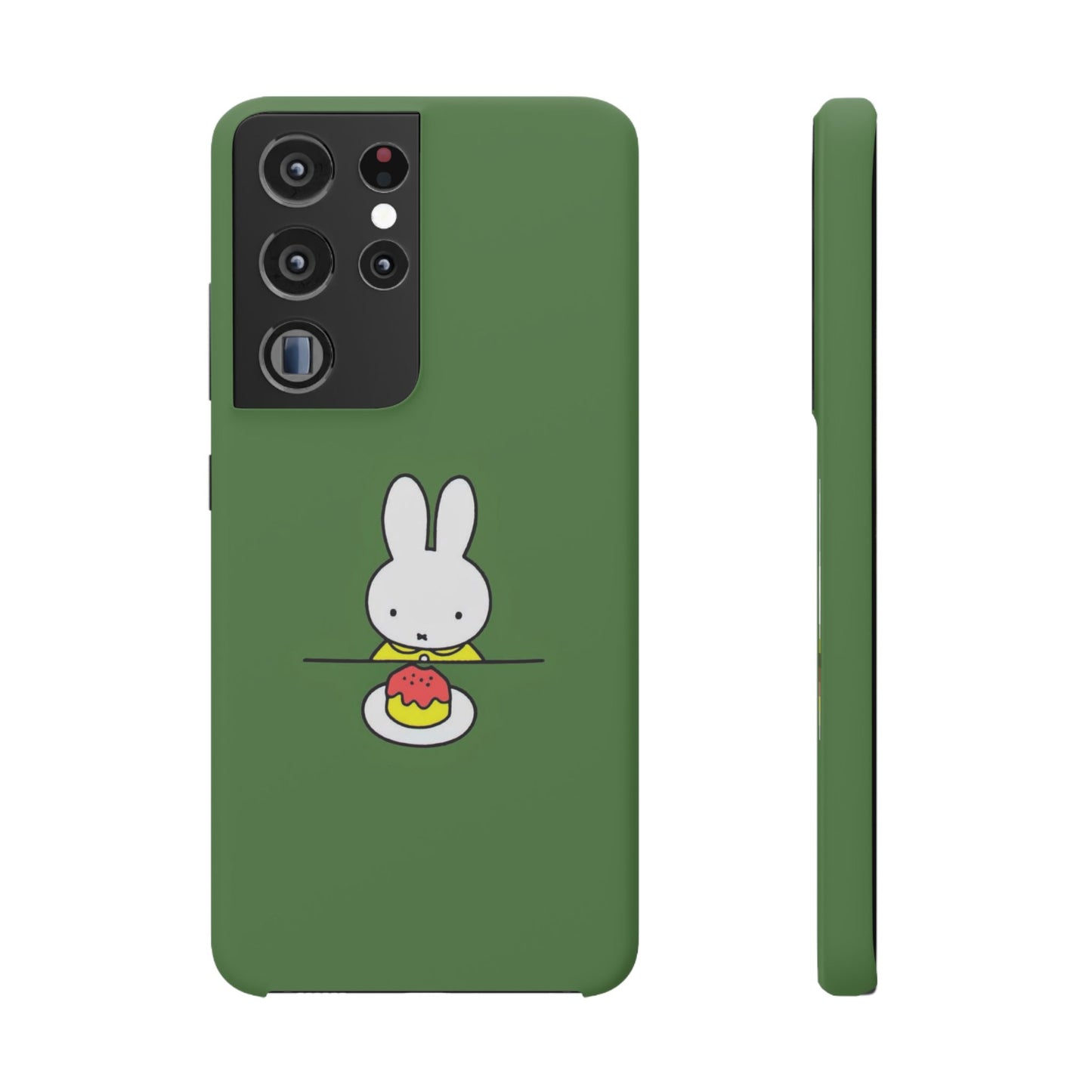 Miffy Phone Case, Snap Case, Green Miffy - iPhone, Samsung
