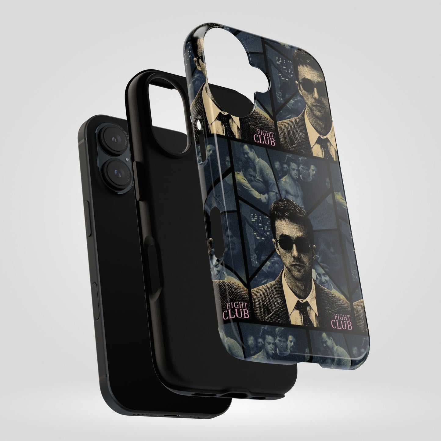 Fight Club Edward Norton Tough Phone Case - Edgy Design for Movie Fans