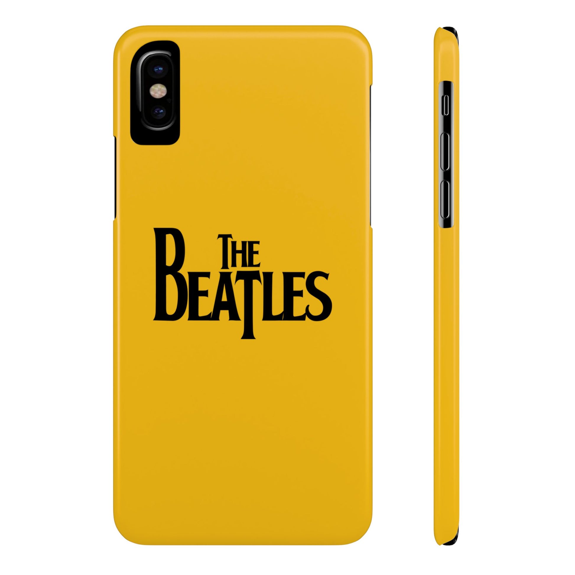 The Beatles Basic Yellow Slim Phone Case - iPhone - Roe Creation
