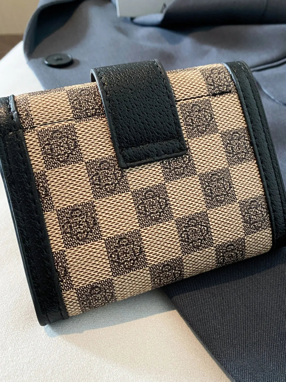 Printed PU Leather Wallet - Roe Creation