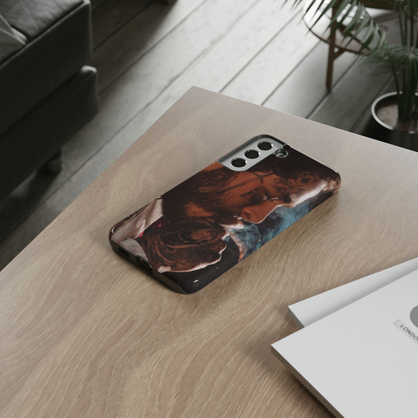 Post Malone Tough Cases for Fans - Artistic Phone Case with Smoky Vibe