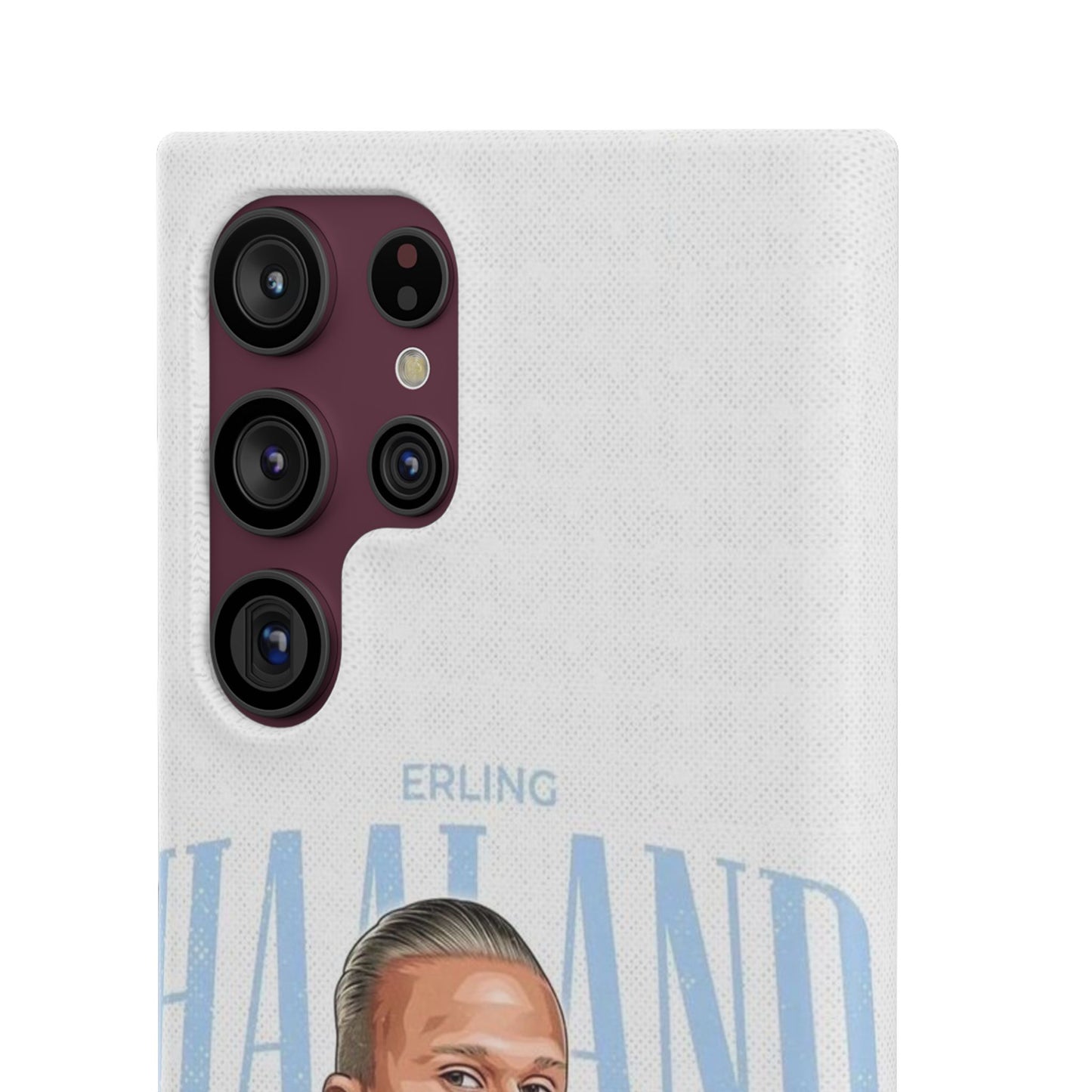 Erling Haaland Snap Case | Personalized Phone Case for Manchester City Fans