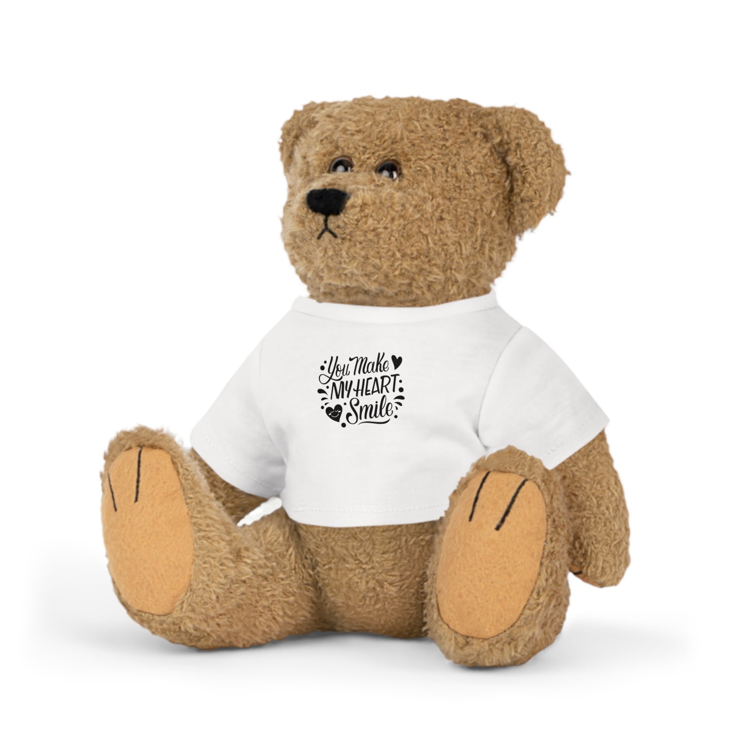You Make My Heart Smile Plush Toy with T-Shirt Gift