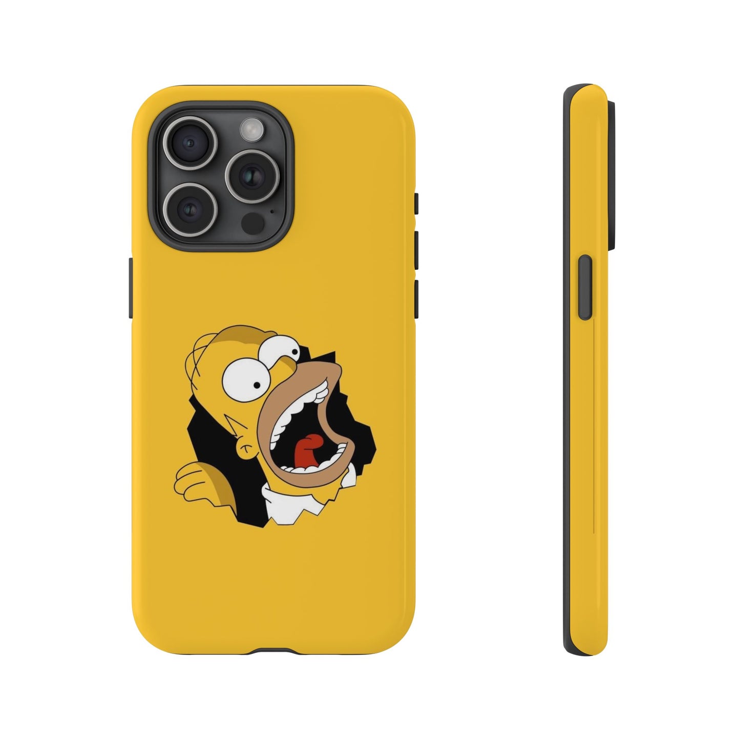 Homer Simpson Phone Case - Tough & Stylish Yellow Case for Fans