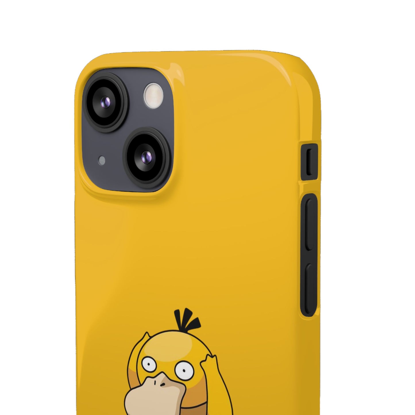 Psyduck Pokemon Snap Phone Cases, Yellow, Cartoon - iPhone, Samsung