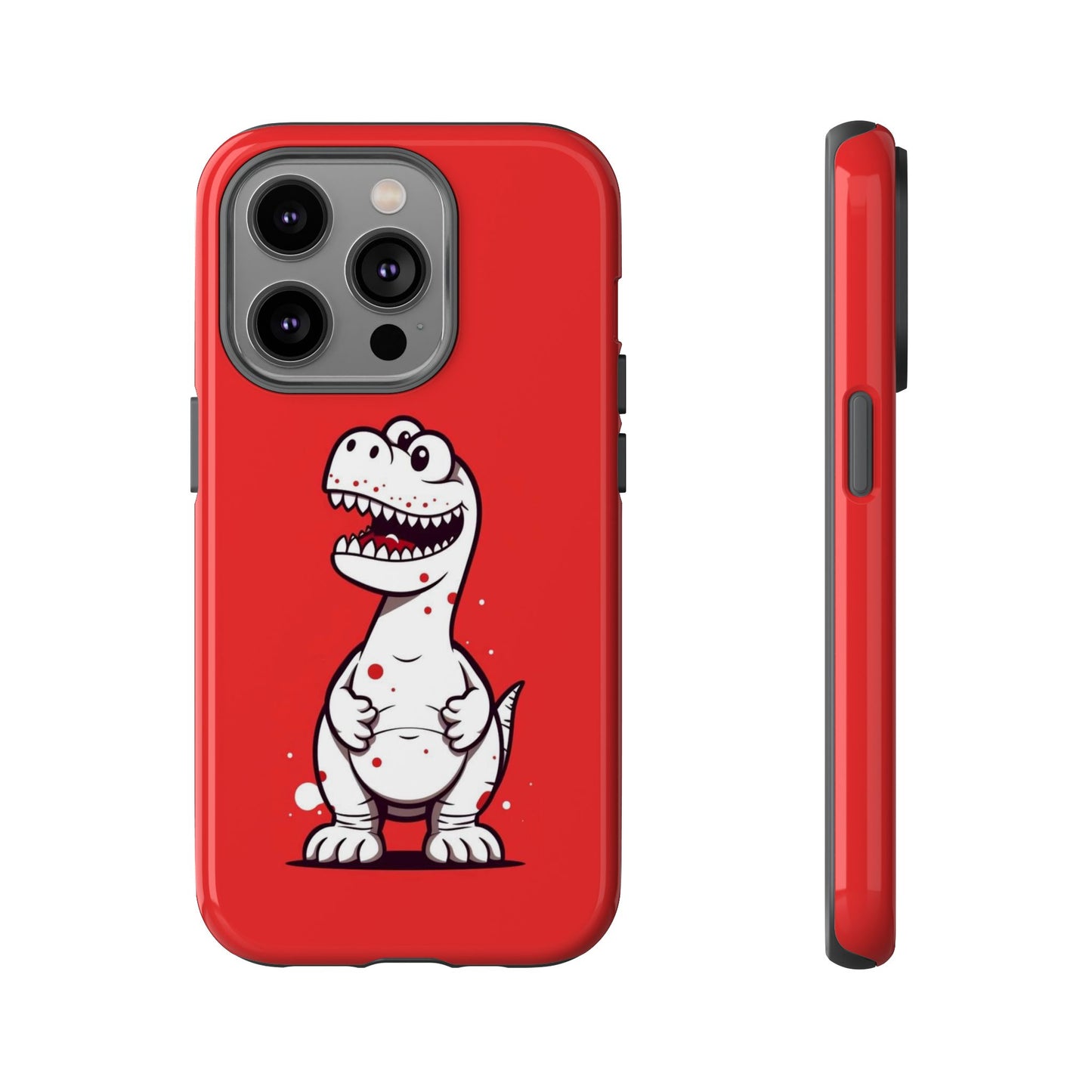 Funny Dinosaur Phone Case - Tough Cases for Kids & Dino Lovers